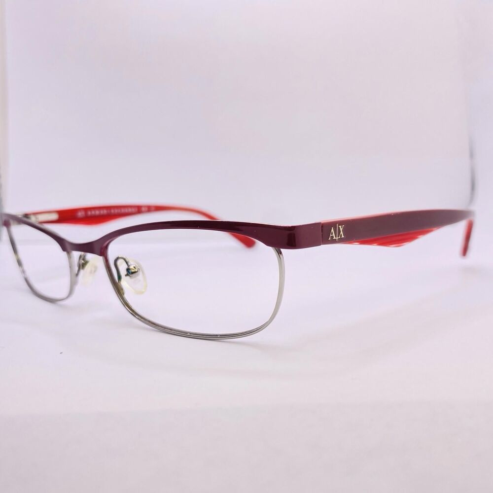 Armani Exchange Eyeglasses AX 228 YPI 53 [] 17 135 MM Red Maroon Authentic
